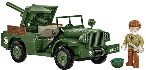 Конструктор дитяча машина 37 mm GMC M6 FARGO COBI 3116 - фото 3