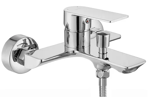 Смеситель для ванны Rea Urban настенный хром REA-B9906 Хром - фото 2