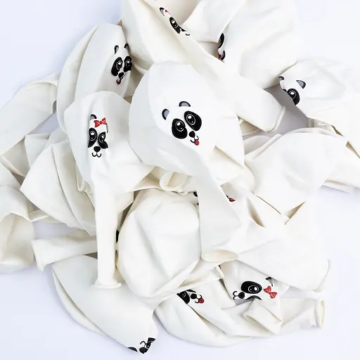 Шарик воздушный латексный с принтом 30 см (25) Панда, IDEA7-PB-36 - фото 5