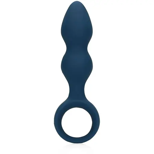 Анальна пробка Loveline Anal Plug 15.4 см (синій)