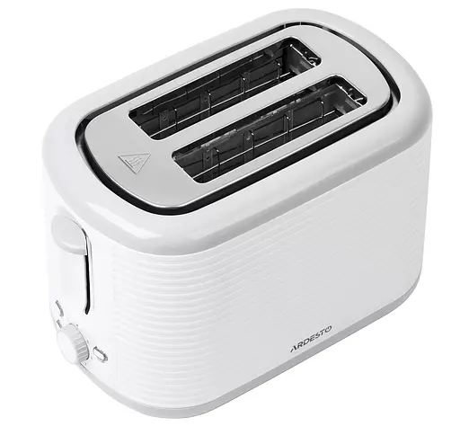 Тостер Ardesto T-F17WG, White, 930W, 2 тости, 2 відділення, 7 режимів підсмажування, розморожування - фото 2