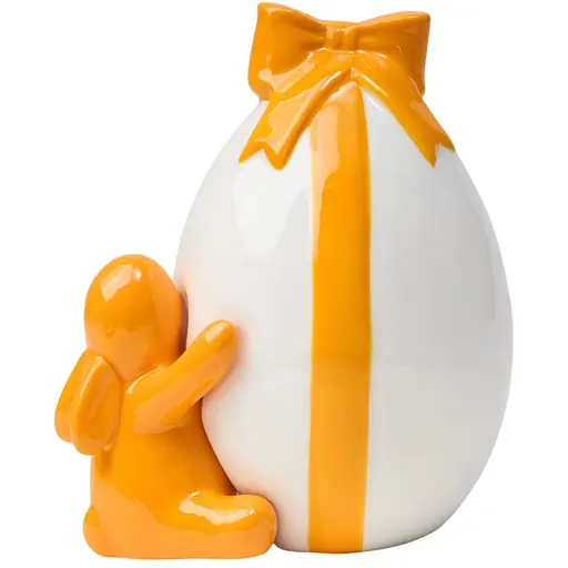 Статуэтка декоративная MBM HOME Апельсиновый кролик цветная (DH-ST-40-3 COLOR) - фото 1