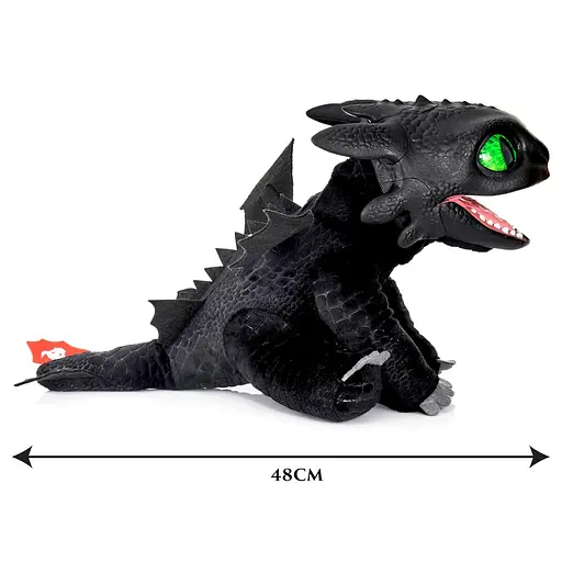 Інтерактивна м'яка іграшка Real Fx Puppetronic Беззубик (HTTYD-1001-01)  by  - фото 4