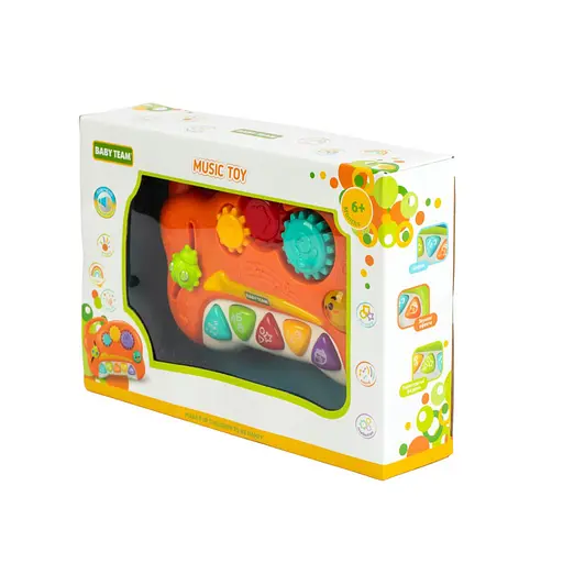 Дитяча музична іграшка "Забавка" 8645(Orange) помаранчевий