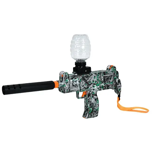 Автомат, аккумулятор, 42 см, стреляет водяными пулями, USB-зарядка, 30.5x19.5x7 см (в ассортименте)