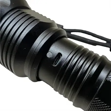 Ліхтар ручний X-Balog BL-P09-P50 zoom +18650 + microUSB + 5 режимів - фото 3