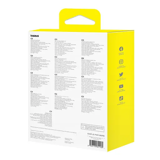 Мережевий зарядний пристрій Baseus Cube Fast Charger C+U 30W EU адаптер 2 порти чорний - фото 3