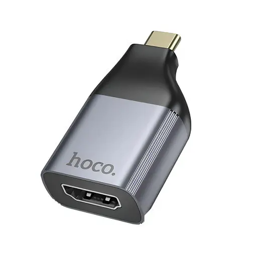 Перехідник Hoco UA33 USB-C/HDMI алюміній + ABS-пластик підтримка 4K - фото 2