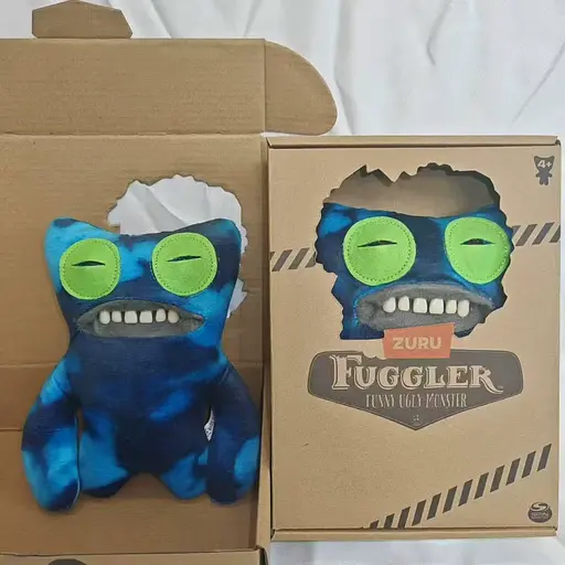 М’яка іграшка велика Fuggler, 23 см, з пластмасовими зубами (В асортименті) - фото 4