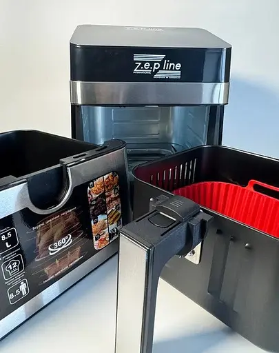 Аэрофритюрница-аэрогриль Zepline ZP-00343 объем 13 л, 12 режимов, смотровое окно, 4200 Вт - фото 8