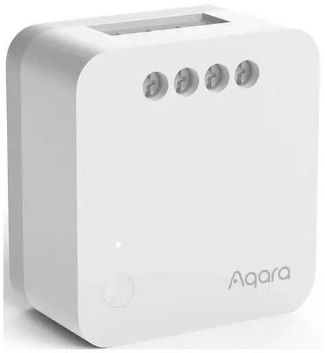 Розумне одноканальне бездротове реле без нейтралі Aqara Single Switch Module T1 No Neutral (DLKZMK12LM) CN [61563] - фото 5