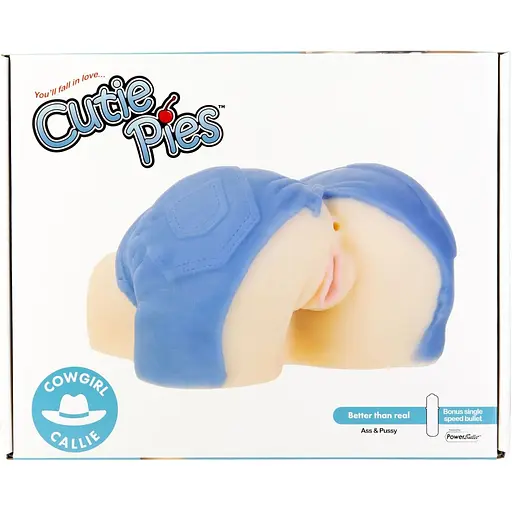 Мастурбатор-вагіна та попка Cutie Pies Cowgirl Callie Vagina&Ass Masturbator - фото 6