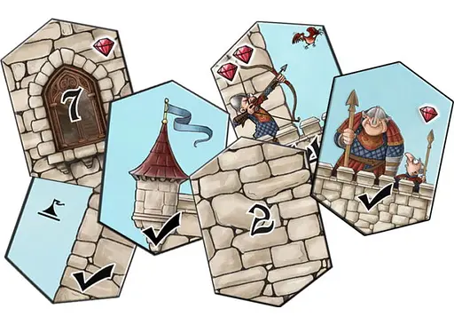 Настольная игра Kilogames Строители Замков (Castle Builder) (укр.) (KG-1805) - фото 3