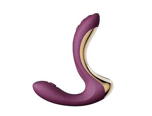 Вібратор Zalo Talis G-Spot PulseWave 14.4 см фіолетовий - фото 3