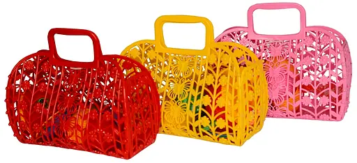 Корзинка с набором посуды 25×21.5×11 см ТехноК 1608 (4823037601608) Микс - фото 3