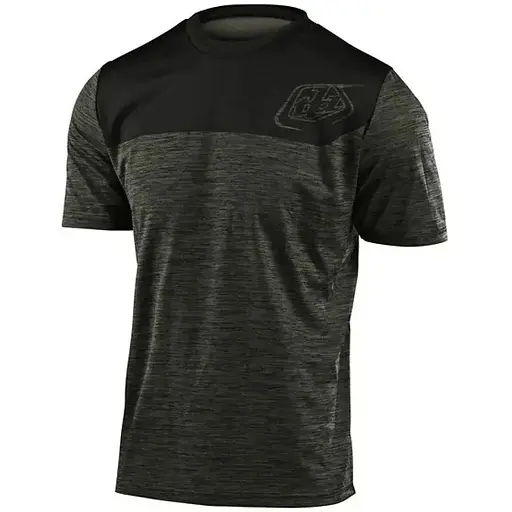 Велоджерси Troy Lee Designs Flowline S/S Jersey Shield Green/Black S (1106-335038042)