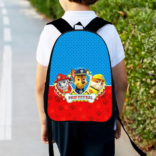 Рюкзак детский Щенячий патруль "Paw Patrol" 34х27см, городской ранец для мальчика с принтом (00363)