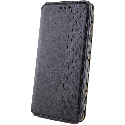Чехол-книжка Getman кожаный Cubic PU для Samsung Galaxy S24+ Черный - фото 2