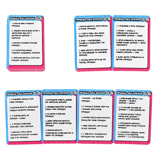 Карткова гра "Файні vs Брутальні" Strateg 30953, 36 карток - фото 5