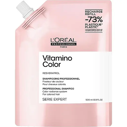 Шампунь L'Oreal Professionnel Serie Expert Vitamino Color Resveratrol для фарбованого волосся 500 мл - фото 1