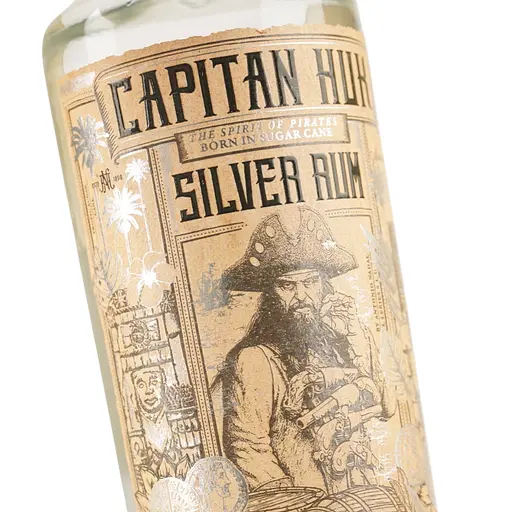 Ром Capitan Huk Silver 37.5% 1л - фото 5