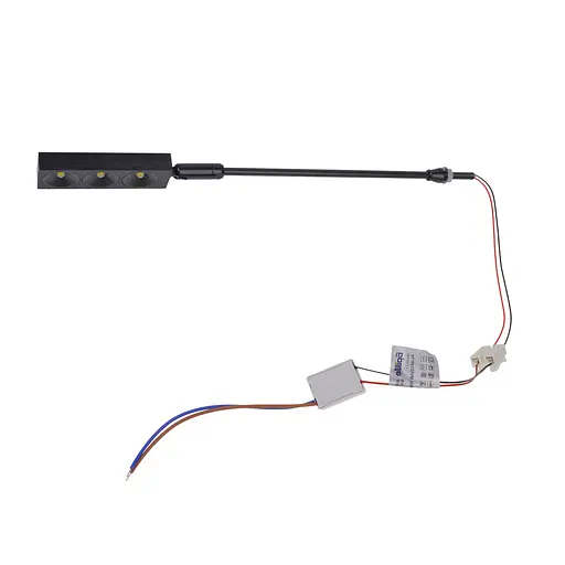 Підсвітка світлодіодна настінна врізна AL-543/3*1W NW LED BK - фото 2