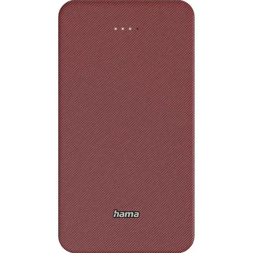 Павербанк Hama Red 20 000 mAh / 15 Вт (00201717) - фото 2