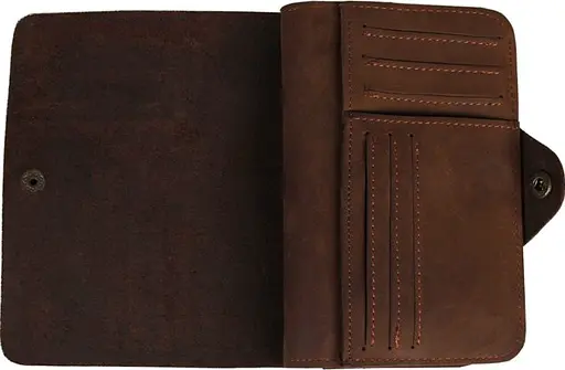 Мужской кожаный кошелек Vintage 15х10 см acs0015346 - фото 5