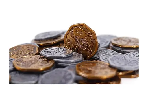 Аксессуар IELLO Металлические монеты для игры Хора. Расцвет империи укр. (51863) - фото 2