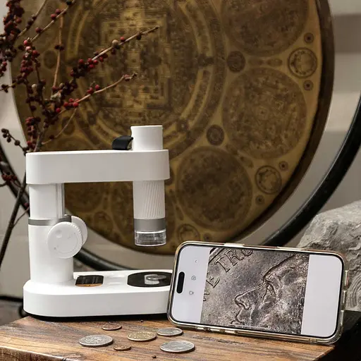 Умный портативный микроскоп Xiaomi BeaverLAB Darwin M1B Digital Microscope (DDL-M1B) Kit - фото 10