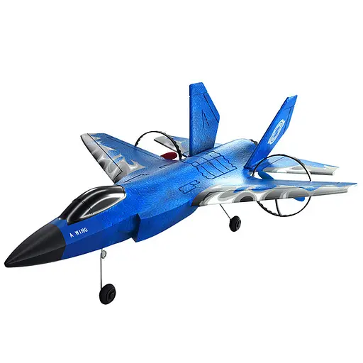 Літак на радіокеруванні SCHE HW39 F35 Fighter Blue