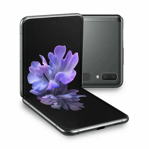 Смартфон Samsung Galaxy Flip 8/256GB Aura Mystic Grey (SM-F707B) (Global) [5G, NFC, 2 SIM]