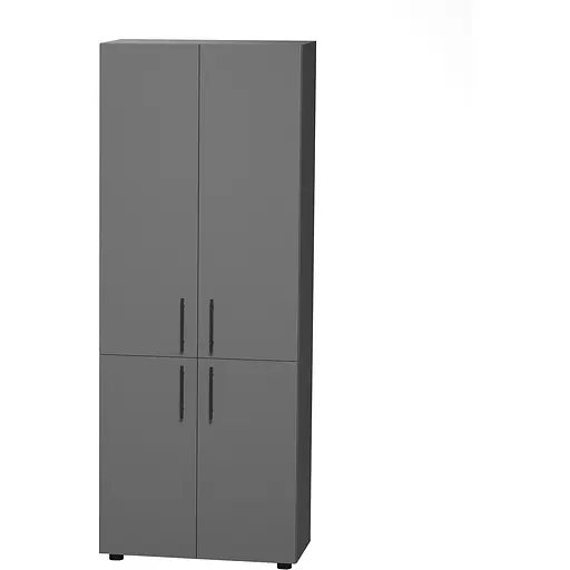 Шафа для документів закрита ОП-614 Orange-Line 700х347х1825 Графіт