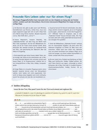 Fit furs Goethe-Zertifikat B1 Deutschprüfung für Erwachsene Lehrbuch mit zwei integrierten Audio-CDs - фото 4