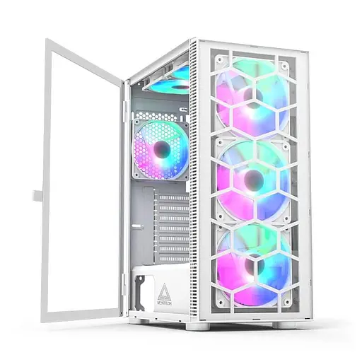 Корпус MONTECH X3 GLASS (W) (X3 GLASS (W)) Без БП - фото 7