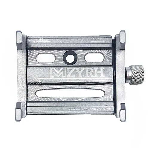 Велосипедный держатель для телефона MZYRH MZ01 5,5-10 см алюм. серебристый (G0001285) - фото 1