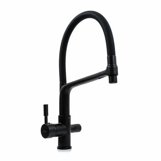 Змішувач для кухні під осмос Platinum LN088 чорний матовий - фото 2