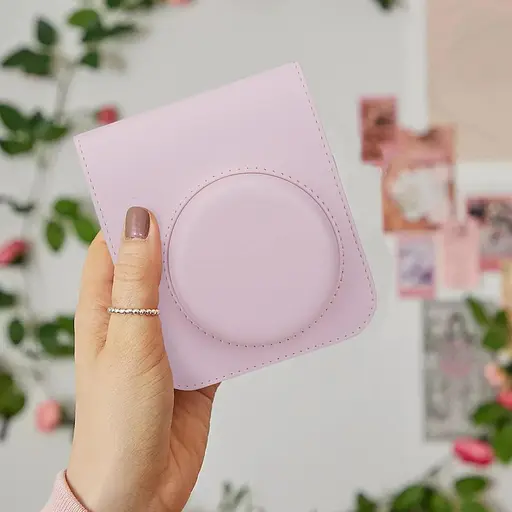 Набор камера Fujifilm Instax Mini 12, Фотобумага 20шт, Чехол, Фотоальбом 108 фото Розовый - фото 9