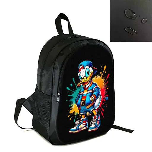 Рюкзак городской/школьный 38×28см с принтом Дональд Дак детский, подростковый, спортивный (4124)