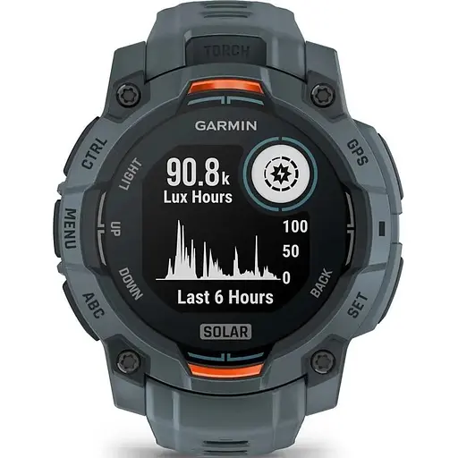 Смарт-часы Garmin Instinct 3 45mm Solar Twilight with Twilight Band 010-02934-01 - фото 7