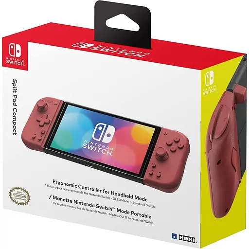 Геймпад Hori Split Pad Compact для Nintendo Switch Apricot Red NSW-398U (121868) - фото 5