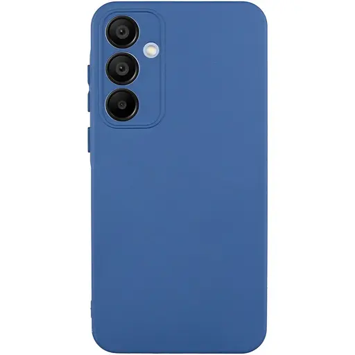 Чехол Lakshmi Silicone Cover Full Camera A для Samsung Galaxy S24+ Синий/Navy Blue