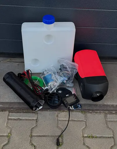 Обігрівач Webasto Ondragon автономний дизельний 8 кВт 1224В, LCD-дисплей, таймер, пульт ДК - фото 10