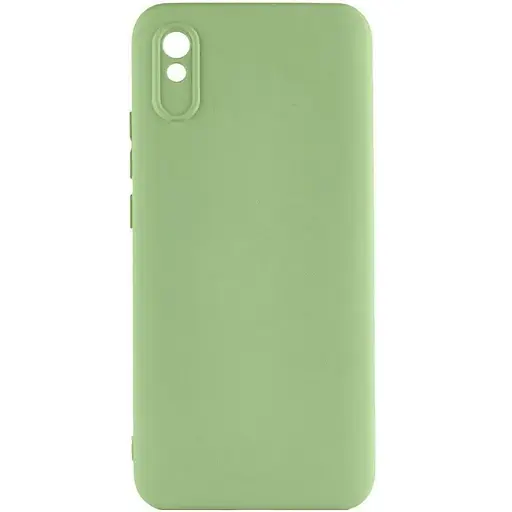 Чохол TPU Getman Liquid Silk Full Camera для Xiaomi Redmi 9A Зелений / Pistachio
