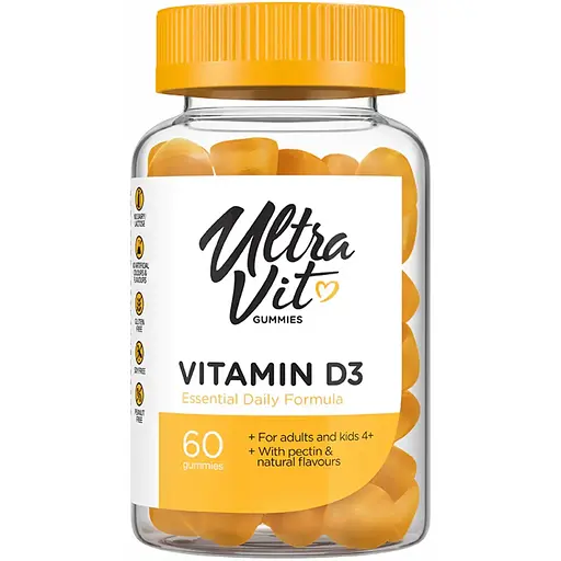 Витамин D3 VPLab 60 желеек