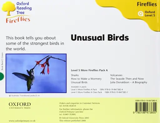 Oxford Reading Tree: Level 5: More Fireflies A. Unusual Birds - фото 2