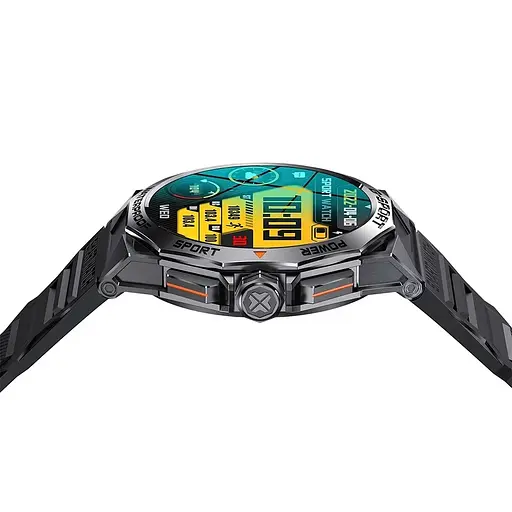 Смарт-часы LEMFO K62 стальной ремешок Black (16734) - фото 2