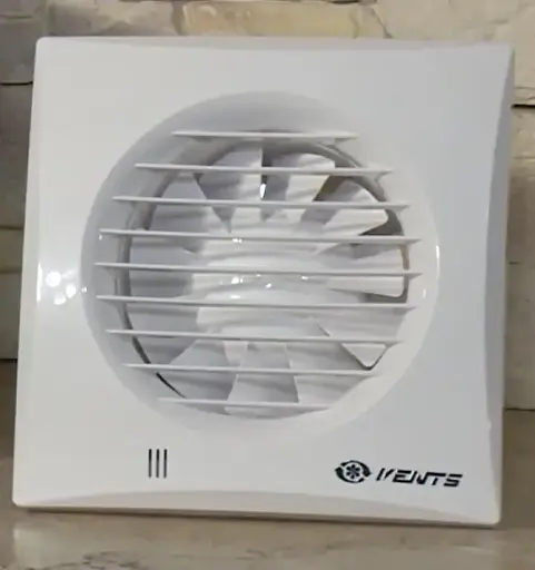 Вентилятор вытяжной бытовой Vents 125 Квайт-Майлд Белого цвета - фото 2