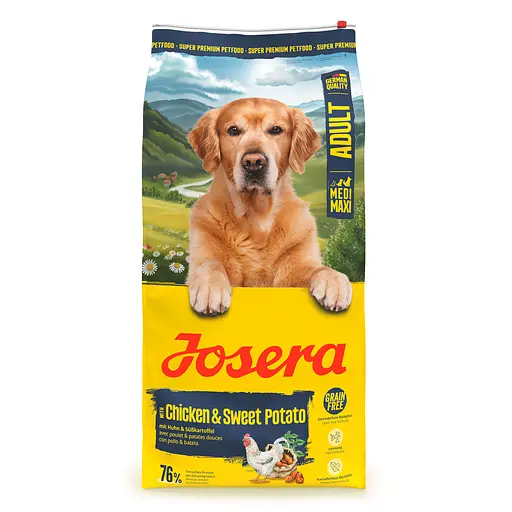 Сухий корм для собак Josera Medi/Maxi Adult Chicken & Sweet Potato 12.5 кг - фото 4