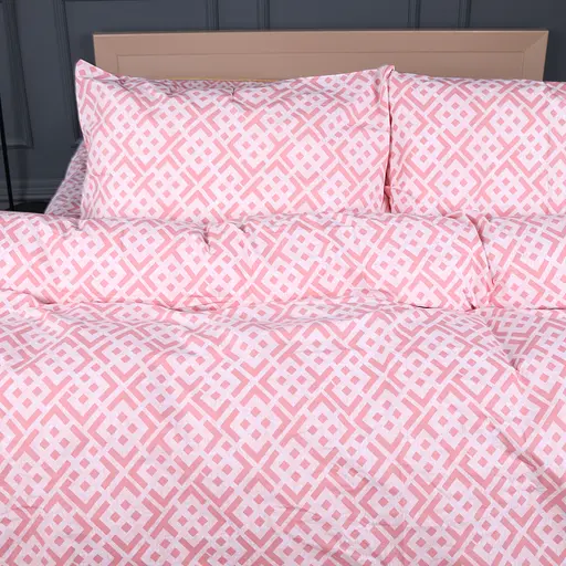 Комплект постільної білизни Ranforce Elite MIRSON Abstract Pink 110х140см (2200013166924) - фото 2